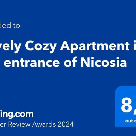 Lovely Cozy Apartment In The Entrance Of Nicosia Aglantzia Exterior foto
