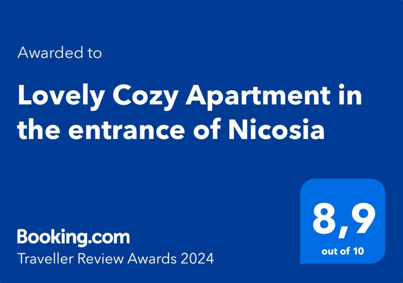 Lovely Cozy Apartment In The Entrance Of Nicosia Aglantzia Exterior foto